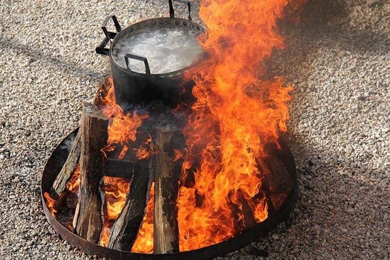 Fish Boil Fire