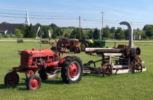 Farmall CUD Tractor Hitched To