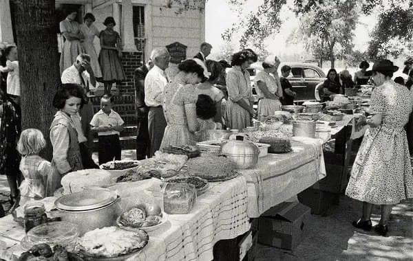 1950's Potluck Gathering