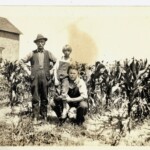 Grandpa Joe Charney, Dorothy, & Christian Gunduson. Grandpa Joe Charney, Dorothy, and Christian Gunduson. Courtesy of Joyce Charney. 2019.066.028.