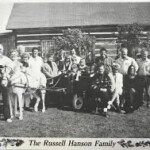 The Russell Hanson Family 1993 Christmas Card. Courtesy of Virginia Hanson.