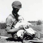 Bill (Willard) and Don Beckstrom, Father and Son snapshot. Photo Courtesy of Tammy Thorarinson. Father and Son