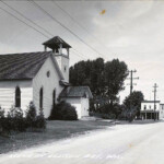 Scene in Ellison Bay, Wisconsin – Postcard. Photo Courtesy of Tammy Thorarinson. Ellison Bay Postcard