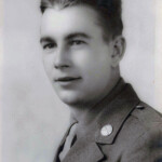 Lenny (Lenard) Beckstrom, in his military uniform. Photo Courtesy of Tammy Thorarinson. Lenard Beckstrom