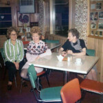 Mertz, Janet, and Ella – January 1972. Photo Courtesy of Tammy Thorarinson. January 1972